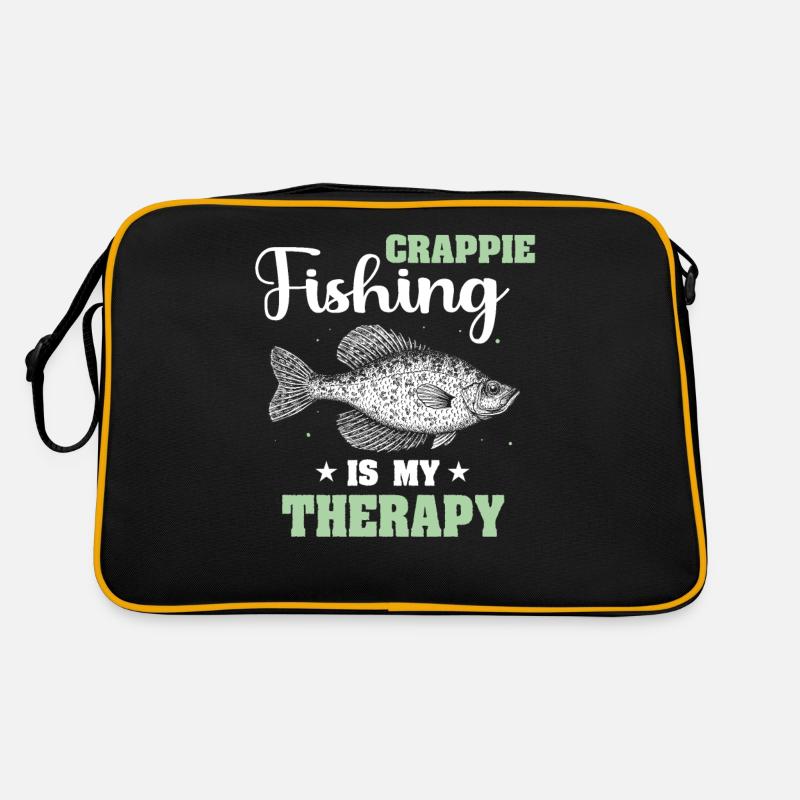 Pêche à la merde Poisson-lune Pêcheur Sac Retro