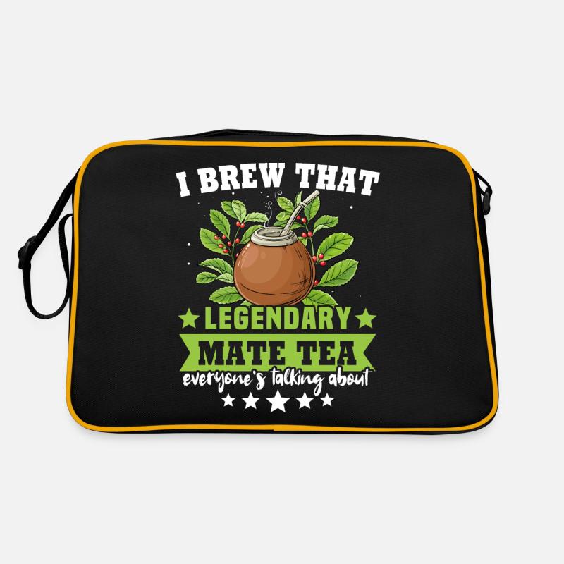 Mate Tee Teetrinker Retro Tasche