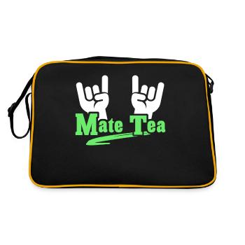 Yerba mate - Retro Bag - black/gold - Back