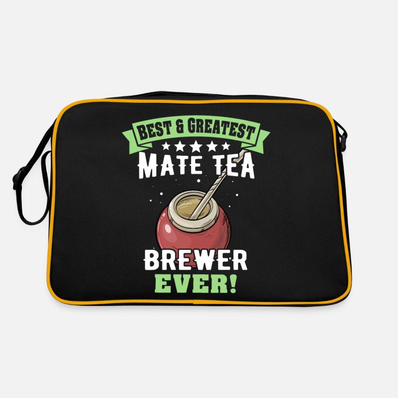 Yerba Mate Tee Teetrinker Retro Tasche