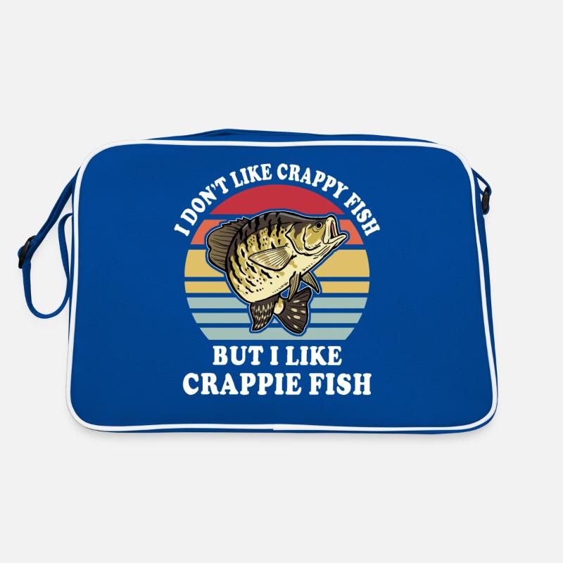 J’aime la pêche à la merde Sac Retro