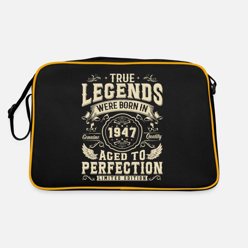 1947 Geburtstagslegende Retro Tasche