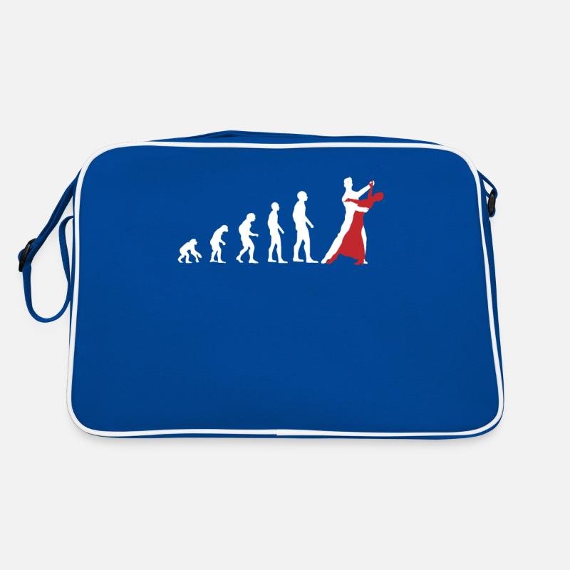 Evolution Dance Couple: From Monkey to Elegance Gift Retro Bag