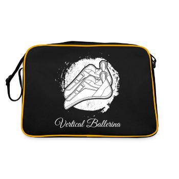 Bouldering Climbing Wall Climbing - Retro Bag - black/gold - Back