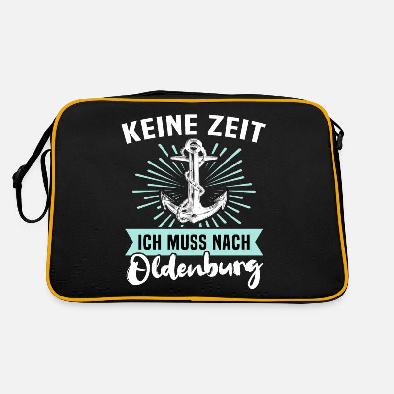 Oldenburg Sprüche Oldenburger Retro Tasche