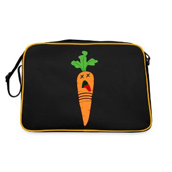 Carrots Dead Carrot - Retro Bag - black/gold - Back