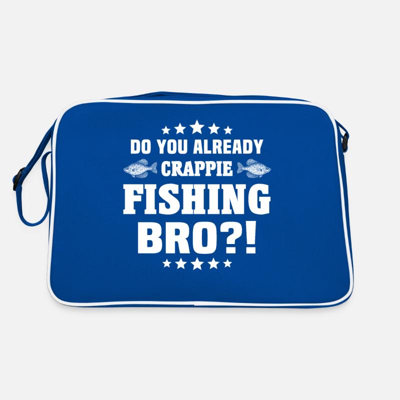 Crappie Fish Retro Tasche
