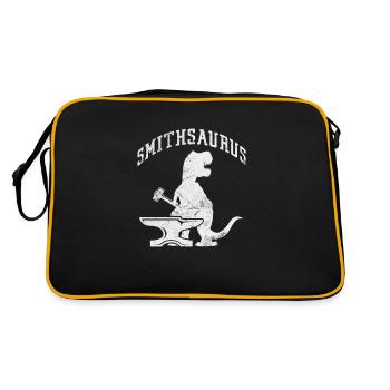 Blacksmith - Retro Bag - black/gold - Back