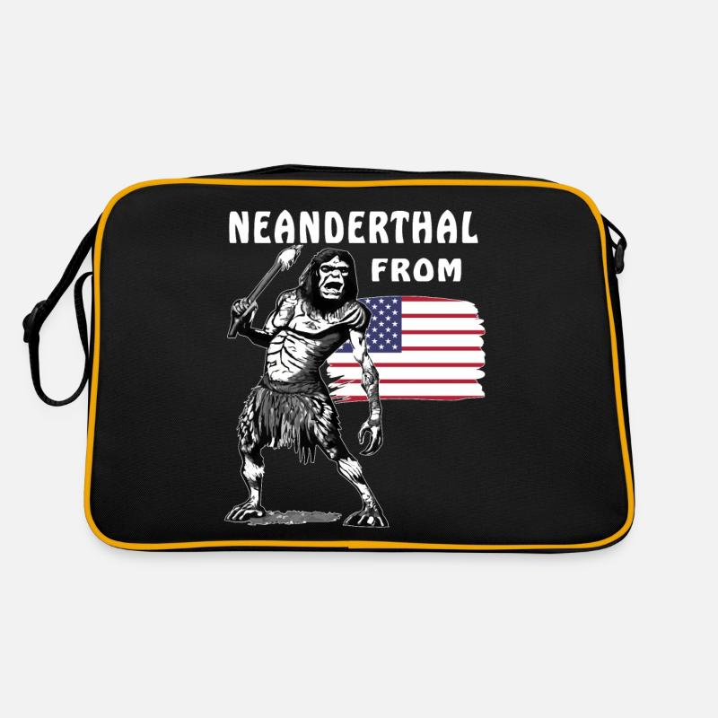 NEANDERTHAL FROM USA Retro Bag