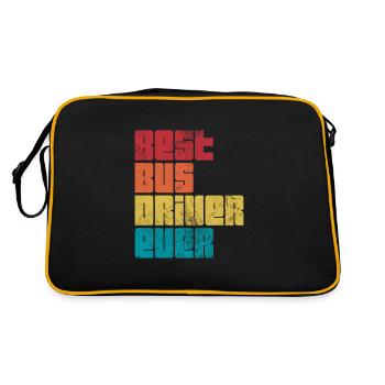 Busman - Retro Bag - black/gold - Back