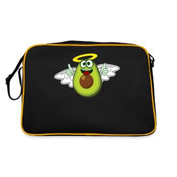 Avocado Angel Avocados - Retro Bag - black/gold - Back
