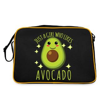 Avocado Girl Avocados - Retro Bag - black/gold - Back