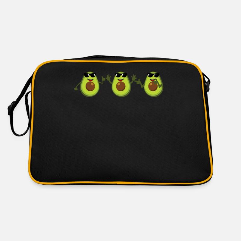Avocado Dancing Avocados Retro Tasche