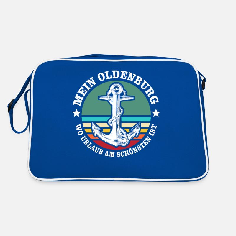 Oldenburg Urlaub Retro Tasche