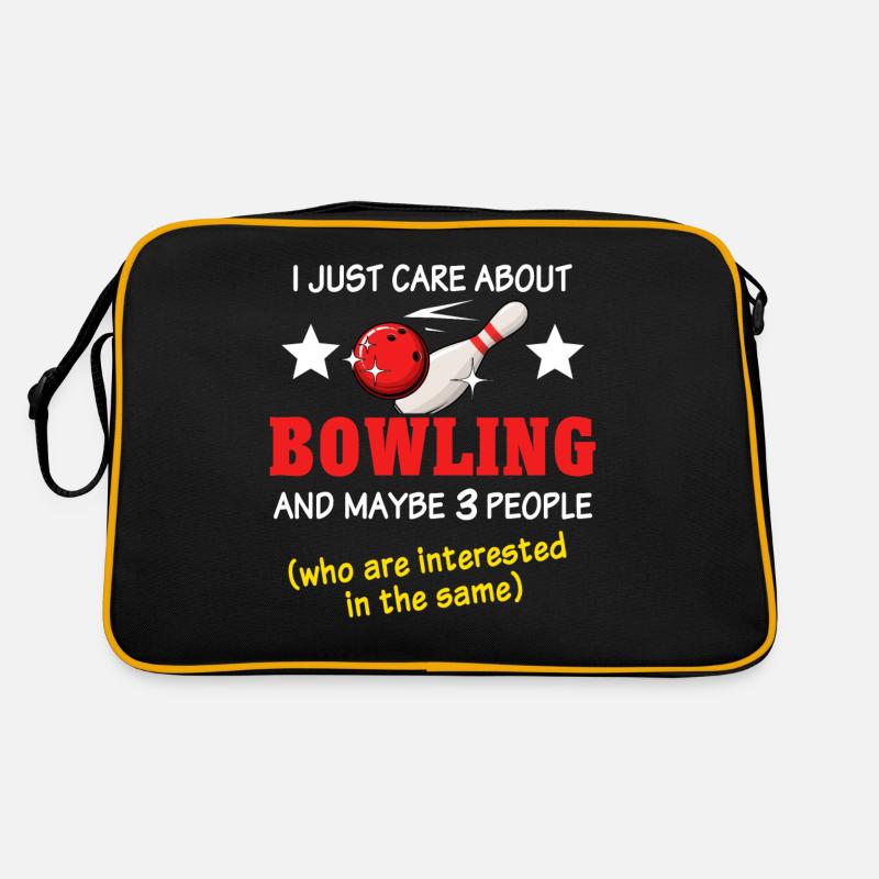 Bowler Bowling Retro Bag
