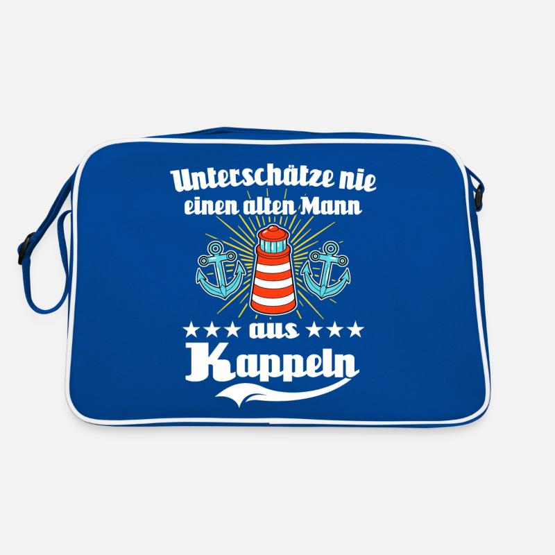 Kappelner Männer Kappeln Retro Tasche