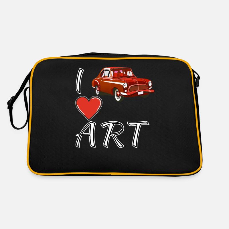 J’AIME L’ART OLDTIMER Sac Retro