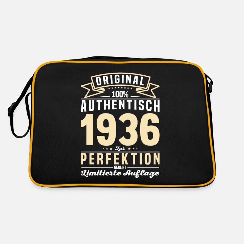 Vintage Jahrgangsgeschenk 1936 Retro Tasche