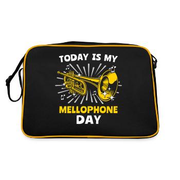 Musicien mellophone - Sac Retro - noir/or - Dos