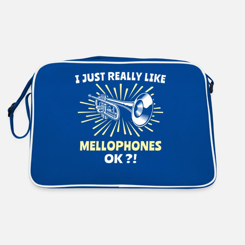 Mellophon Musiker Retro Tasche