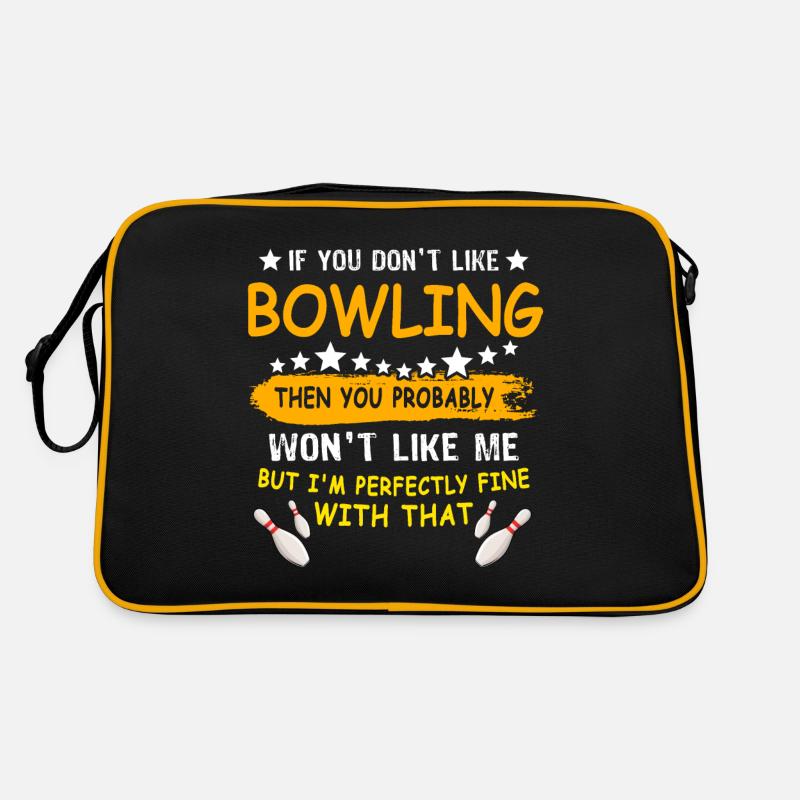 Bowling Bowler Retro Bag