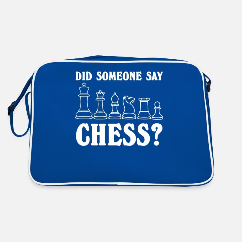 Chess Player Retro Tasche
