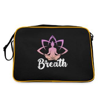 Méditation - Sac Retro - noir/or - Dos