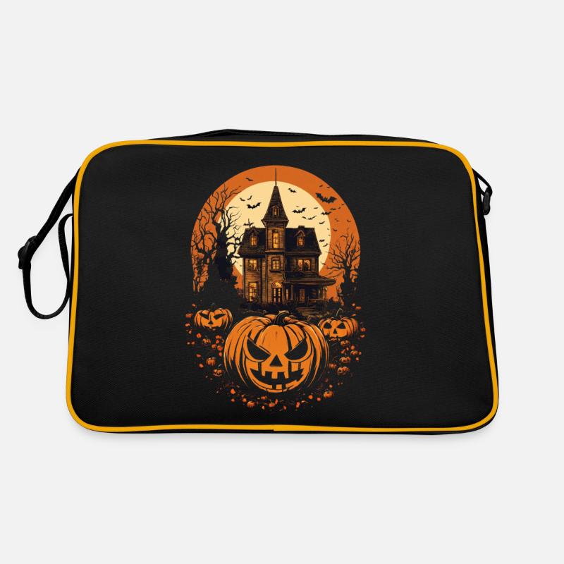 Conception d’Halloween Sac Retro