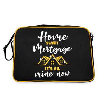 Home Purchase Home Buyer - Retro Bag - black/gold - Back