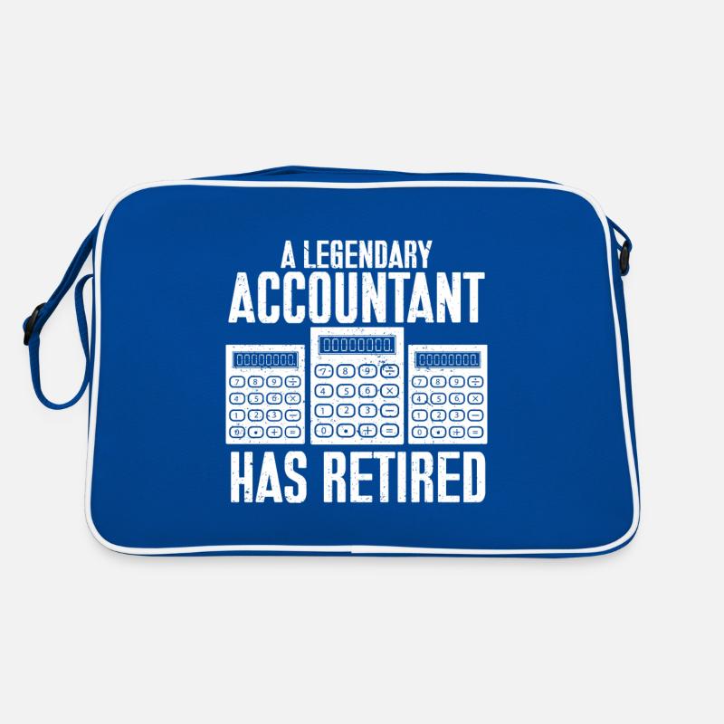 Comptable des régimes de retraite CPA Comptable comptable Sac Retro