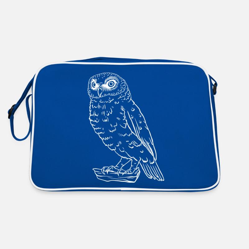 Einfach Eule Retro Tasche