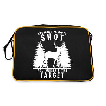 Hunters Hunter Hunting - Retro Bag - black/gold - Back