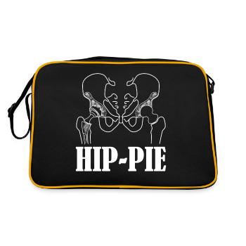 Hip Implant Hip Surgery - Retro Bag - black/gold - Back