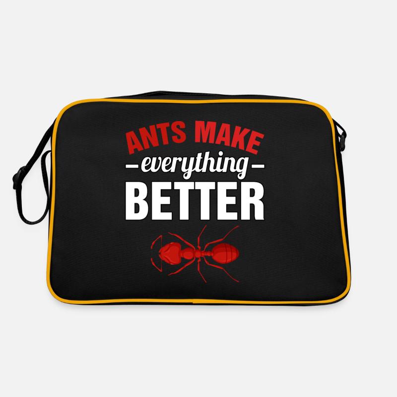 Les fourmis rendent tout meilleur Sac Retro