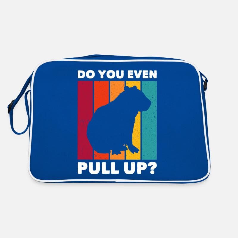 Funny Capybara Sayings Retro Bag
