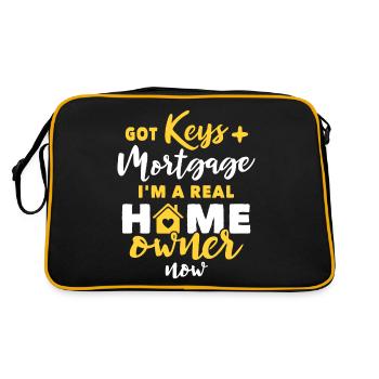 Home Owners Home Purchase - Retro Bag - black/gold - Back