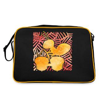 fourmi - Sac Retro - noir/or - Dos