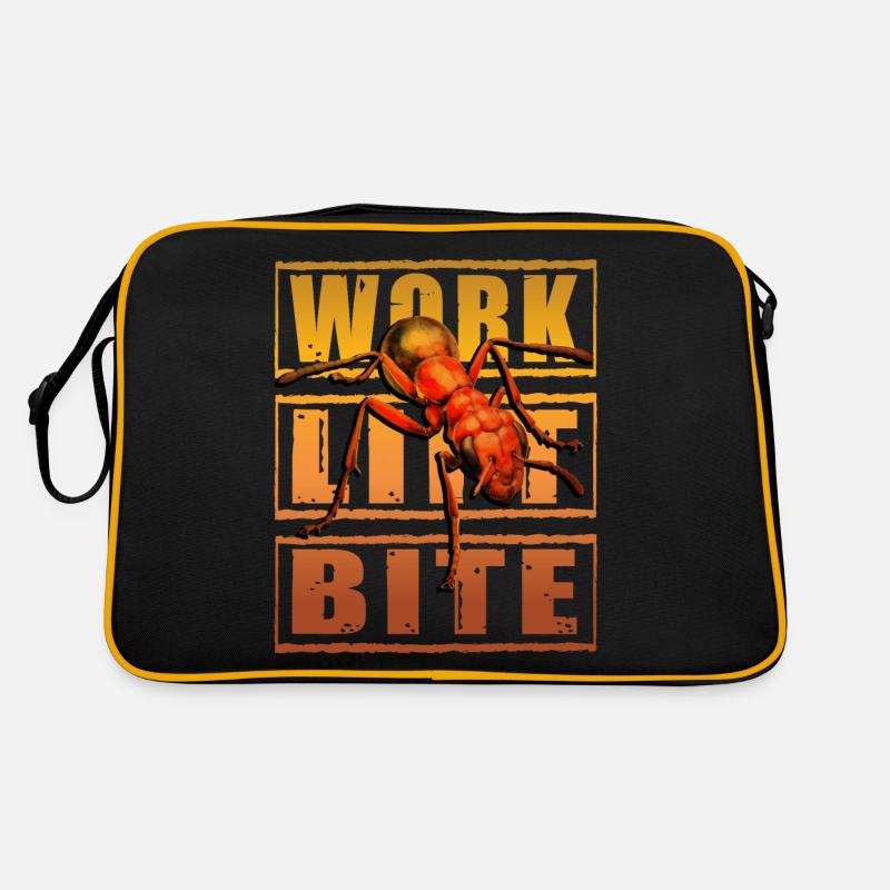 Work Lift Bite Ameise Retro Tasche