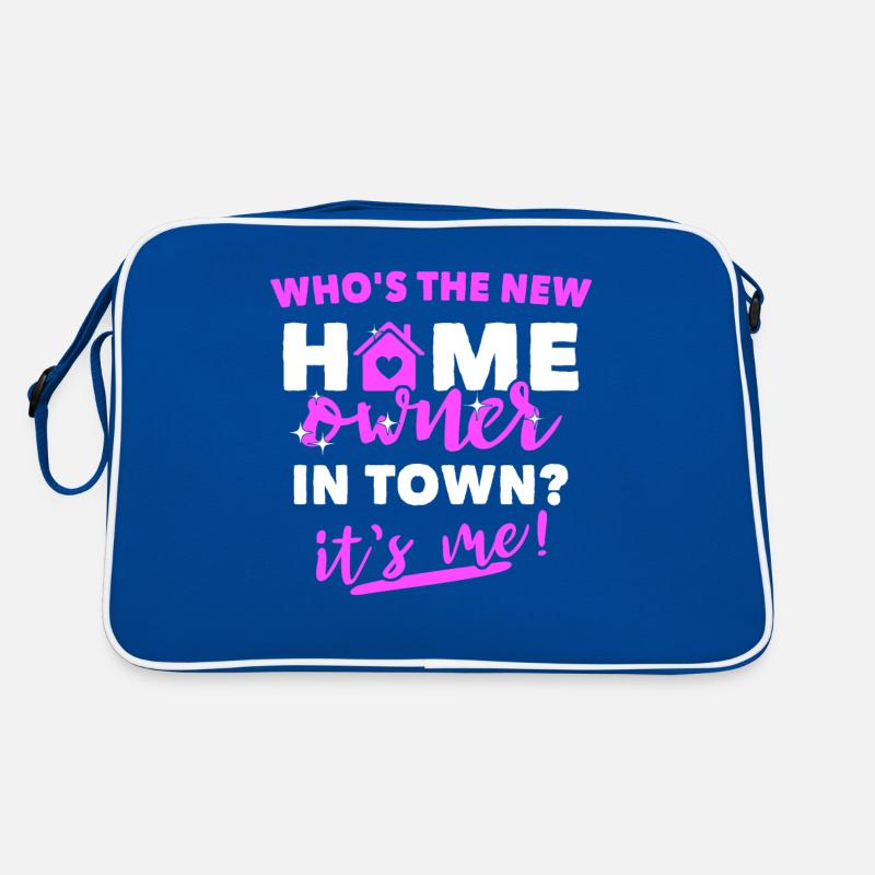 Hausbesitzer Eigenheimbesitzer Retro Tasche