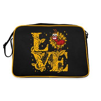 Les fourmis adorent - Sac Retro - noir/or - Dos