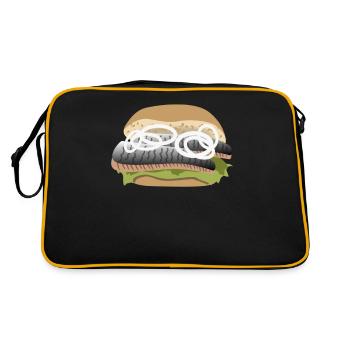 Fish Roll Fanatics - The Ultimate Gift - Retro Bag - black/gold - Back