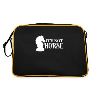 Chess Chessboard Checkmate Chess Player - Retro Bag - black/gold - Back