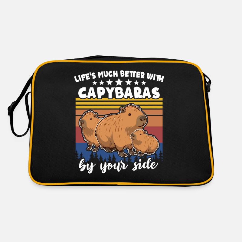 Capybara Retro Tasche