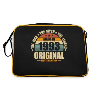 Édition limitée 1993 : Homme, Mythe, Légende - Sac Retro - noir/or - Dos