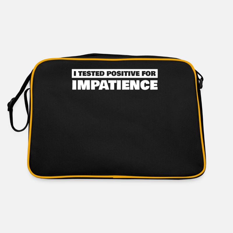 Patience Impatient Impatience Sac Retro