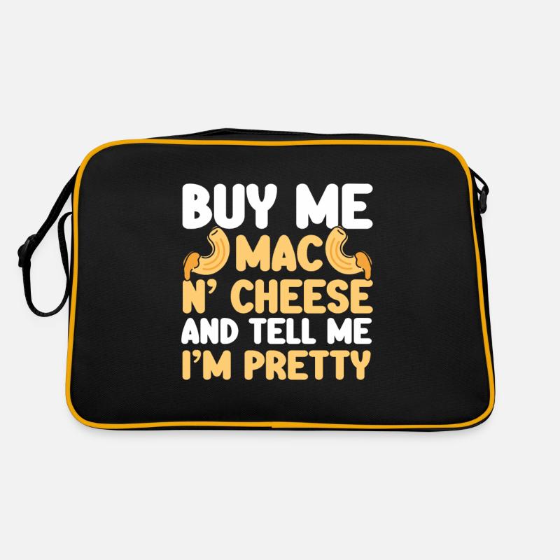 Mac And Cheese Noodles Gift Pasta Retro Bag