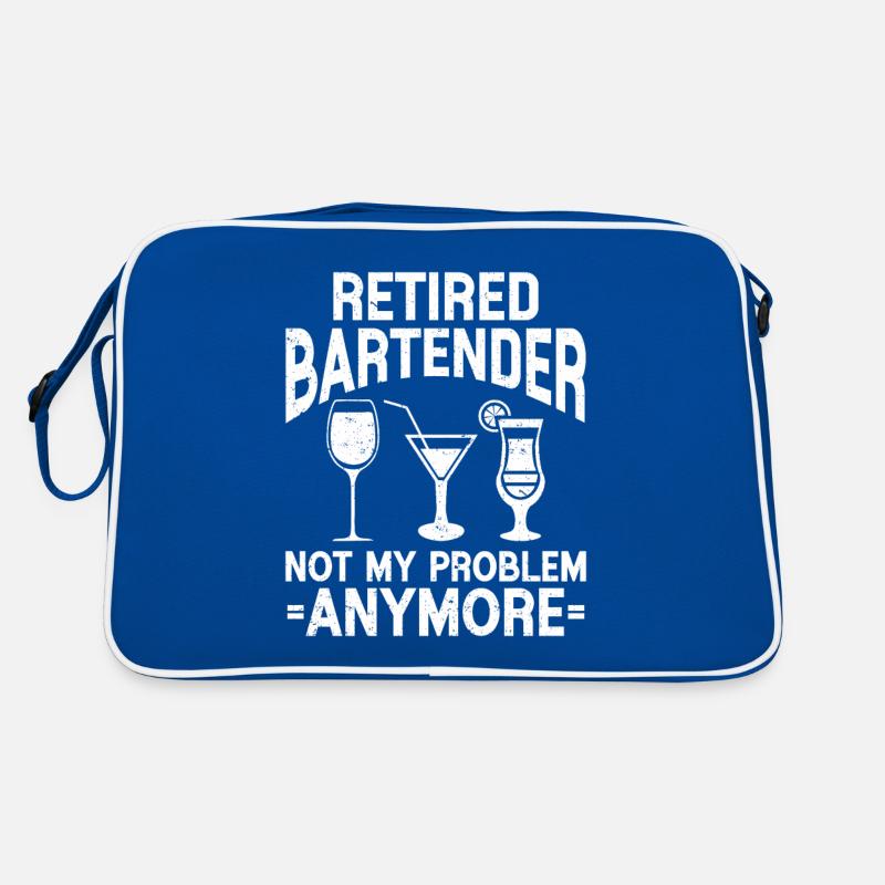 Bartender Gift Job Waiter Bartender Retro Bag
