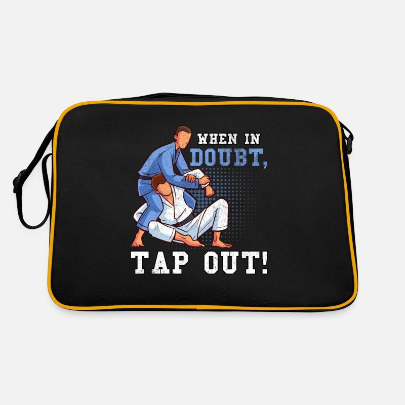 When in doubt tap out Retro Tasche
