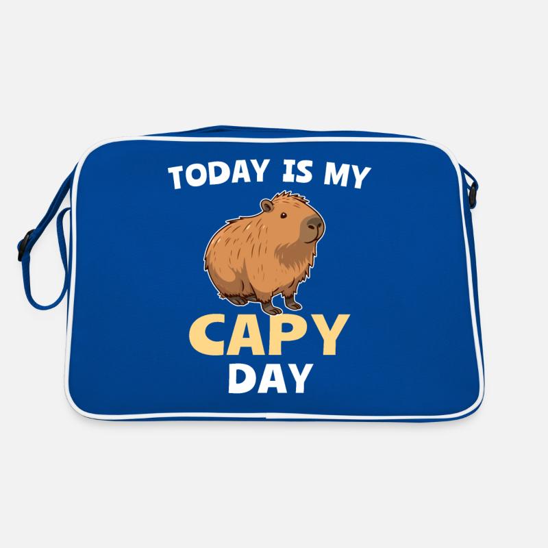 Funny Capybara Sayings Retro Bag