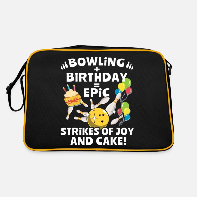 Bowling d’anniversaire Sac Retro